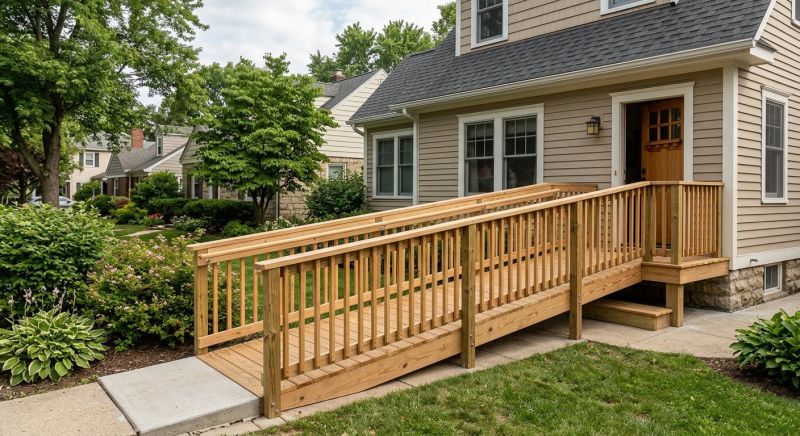 Residential Ramp Installation in Wilmington, NC
